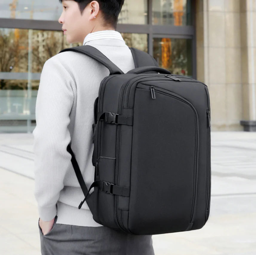 Airline-Approved Vacuum Compression Travel Backpack – Pack More, Pay No Baggage Fees