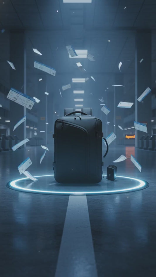 Airline-Approved Vacuum Compression Travel Backpack – Pack More, Pay No Baggage Fees